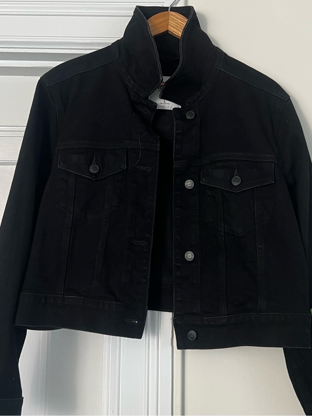 Black Hollister Jean Jacket